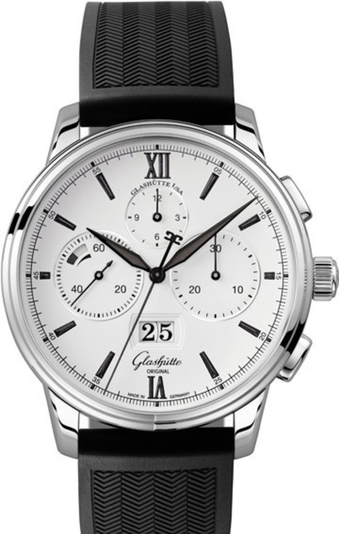 Glashutte Original 1-37-01-05-02-33 Senator Quintessentials Chronograph Panorama Date