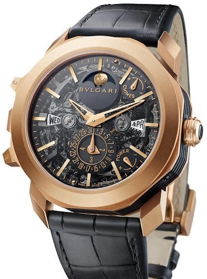 OCP44GSKLTBGSQP Bvlgari Gerald Genta Grande Sonnerie Perpetual Calendar  Octo