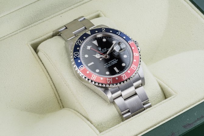 Rolex 16710 GMT-Master II Steel Pepsi - фото 3