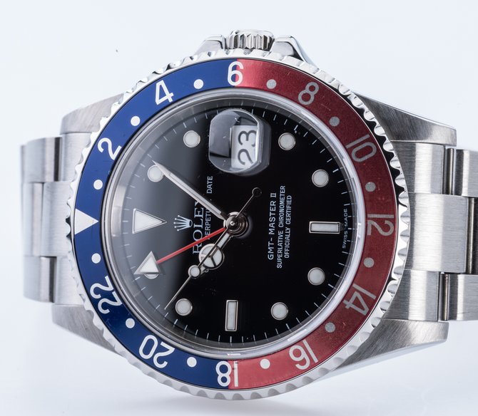 Rolex 16710 GMT-Master II Steel Pepsi - фото 4