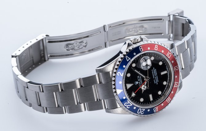 Rolex 16710 GMT-Master II Steel Pepsi - фото 10