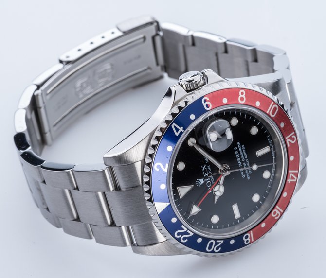 Rolex 16710 GMT-Master II Steel Pepsi - фото 11