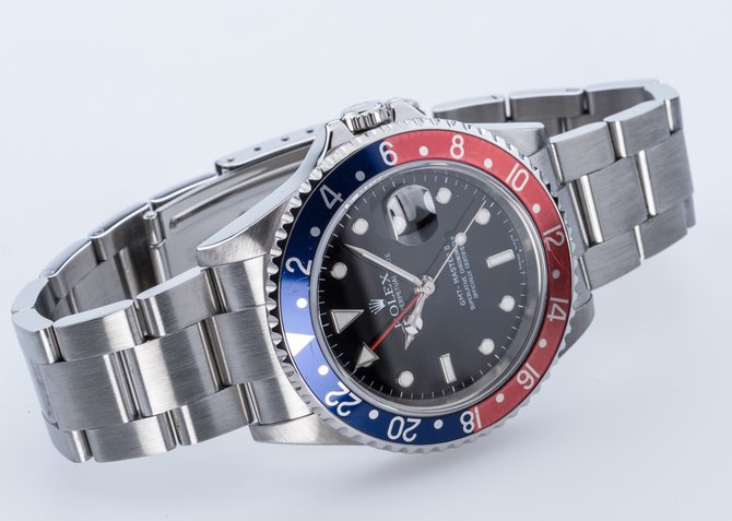 Rolex 16710 GMT-Master II Steel Pepsi - фото 16