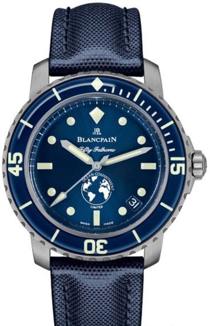 Blancpain 5008-11B40-52A Fifty Fathoms Ocean Commitment III 