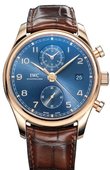IWC Portugieser IWC Portugieser Chronograph Classic Bucherer Blue Edition Pink Gold