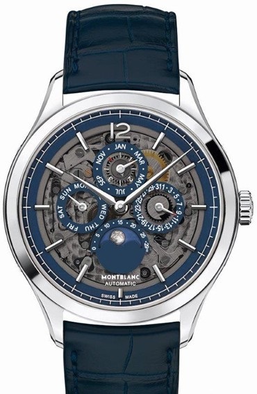 118513 Montblanc Chronometrie Perpetual Calendar Sapphire Meisterstuck Heritage