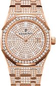 Audemars Piguet Royal Oak 67652OR.ZZ.1265OR.01 Quartz Gold 