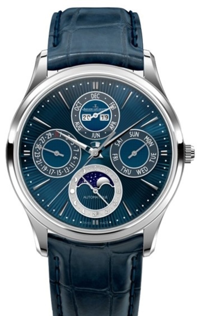 Jaeger LeCoultre 13035E1 Master Ultra Thin Perpetual Enamel