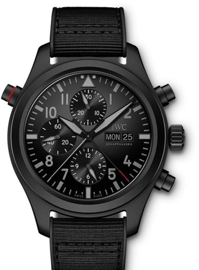 IWC IW371815 Pilot's Double Chronograph Top Gun Ceratanium