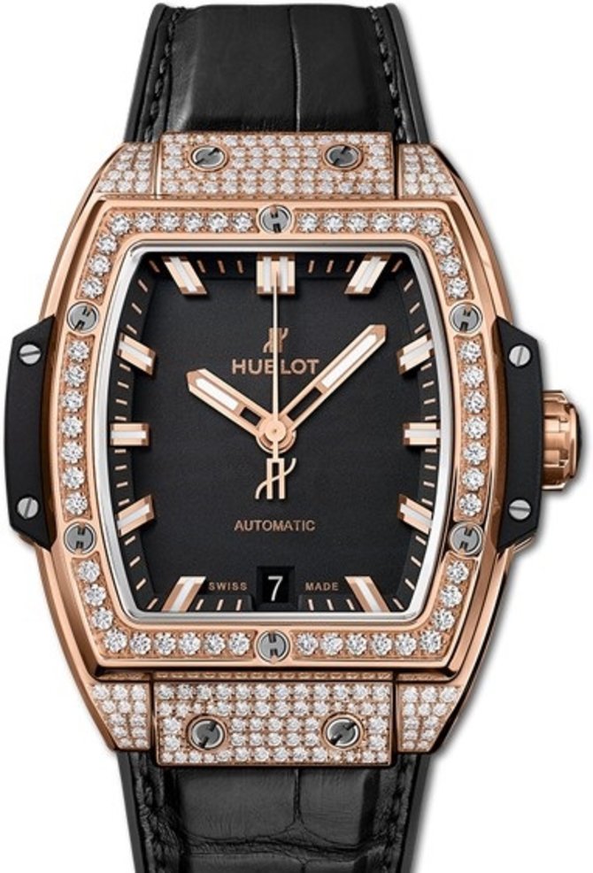 Hublot 665.OX.1180.LR.1604 Spirit of Big Bang King Gold Pave 39 mm 