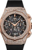 Hublot Classic Fusion 525.OX.0180.RX.1704.ORL19 Aerofusion Chronograph Orlinski King Gold Pave 45 mm 