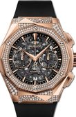 Hublot Classic Fusion 525.OX.0180.RX.1804.ORL19 Aerofusion Chronograph Orlinski King Gold Pave 45 mm 
