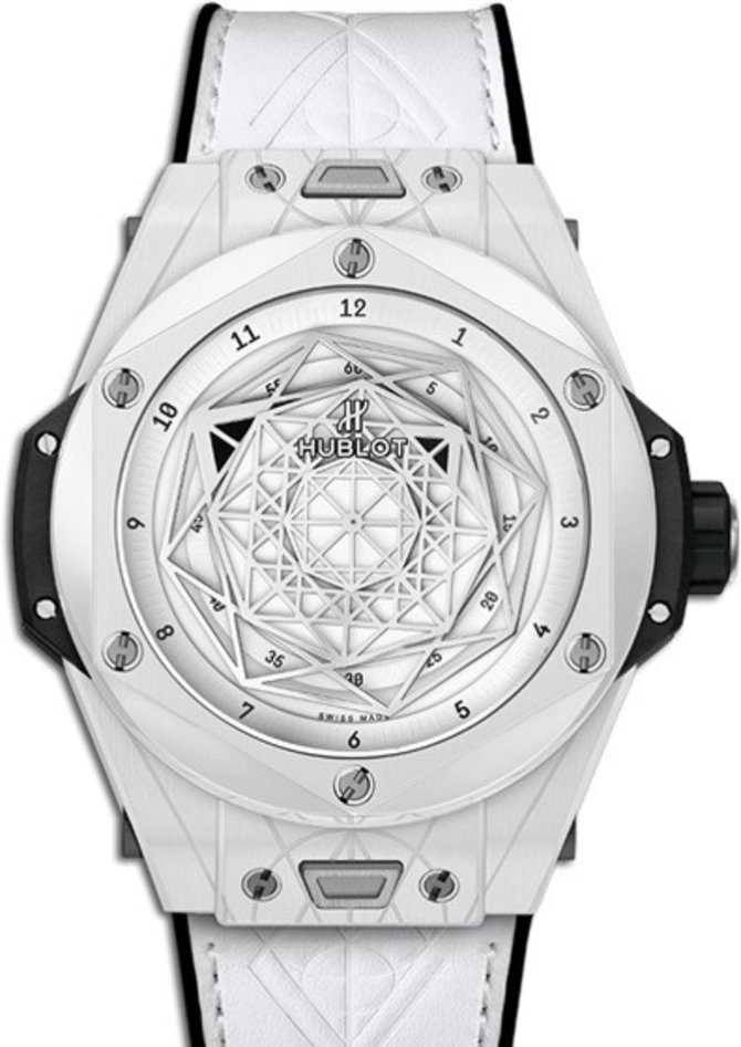 Hublot 415.HX.2027.VR.MXM19 Big Bang Sang Bleu Ceramic White 45 mm