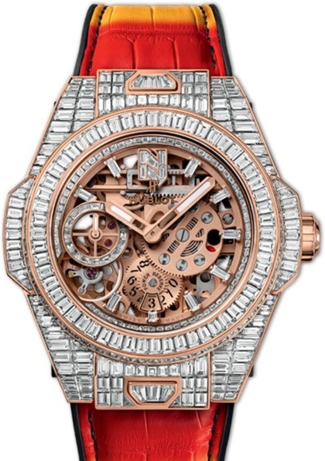 Hublot 414.OX.9101.LR.9904.NJA18 Big Bang Unico Meca 10 Nicky Jam High Jewellery 45 mm