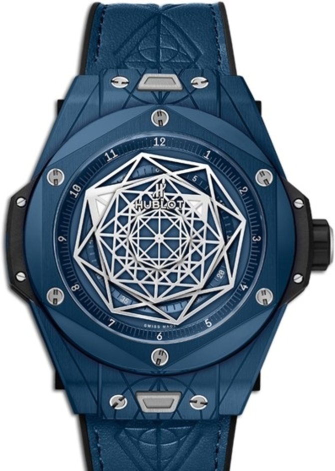 Hublot 415.EX.7179.VR.MXM19 Big Bang Sang Bleu Ceramic Blue