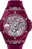 Hublot Часы Hublot Big Bang Unico 405.JR.0120.RT Tourbillon Power Reserve 5 Days Red Sapphire 45 mm