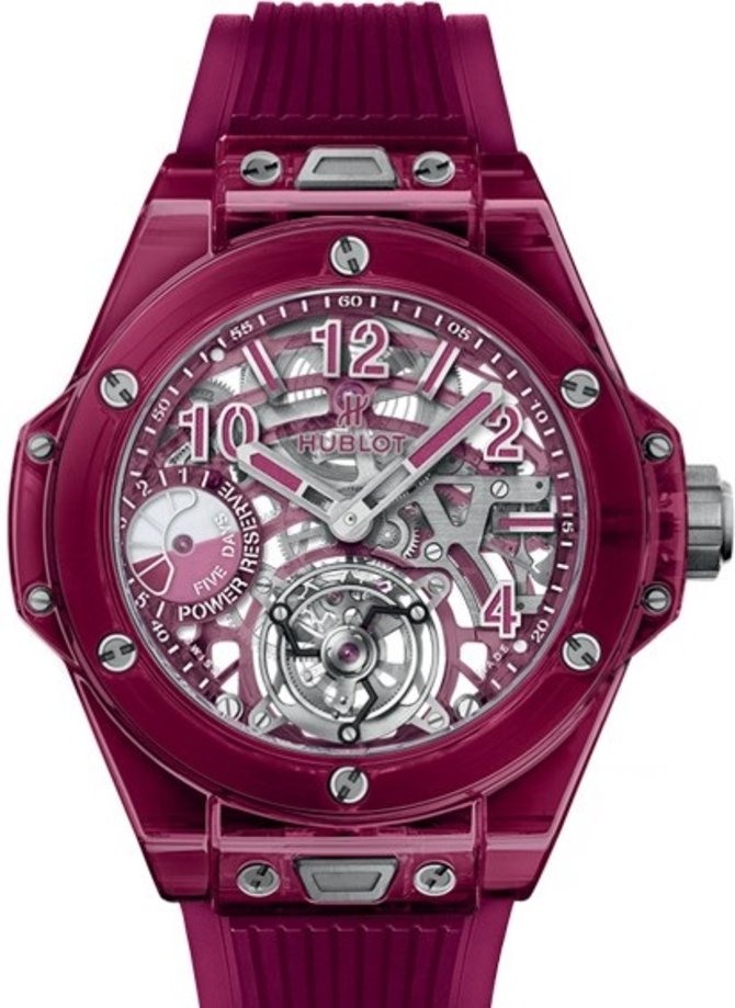 Hublot 405.JR.0120.RT Big Bang Unico Tourbillon Power Reserve 5 Days Red Sapphire 45 mm
