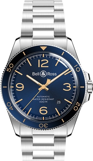 BRV292-BU-G-ST/SST Bell & Ross BR V2-92 Aeronavale Vintage
