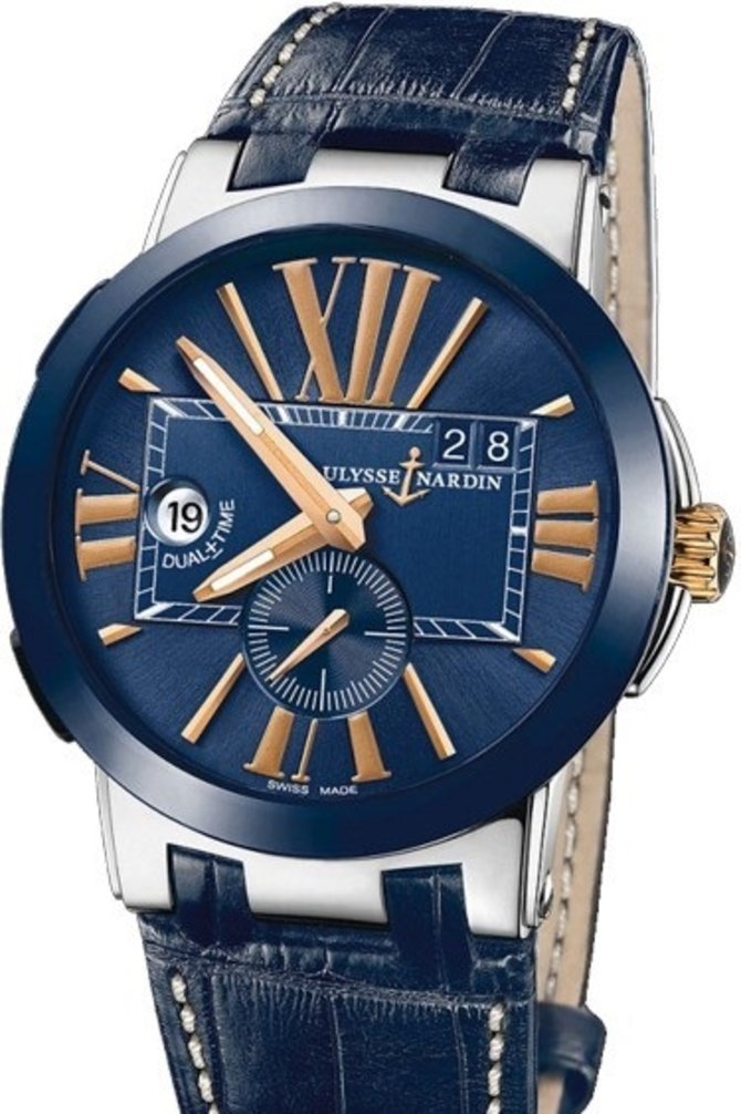 Ulysse Nardin 243-00/43-BQ Executive Dual Time Dual Time