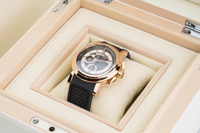 Breguet 5827BR/Z2/5ZU USED Marine Chronograph  - фото 4