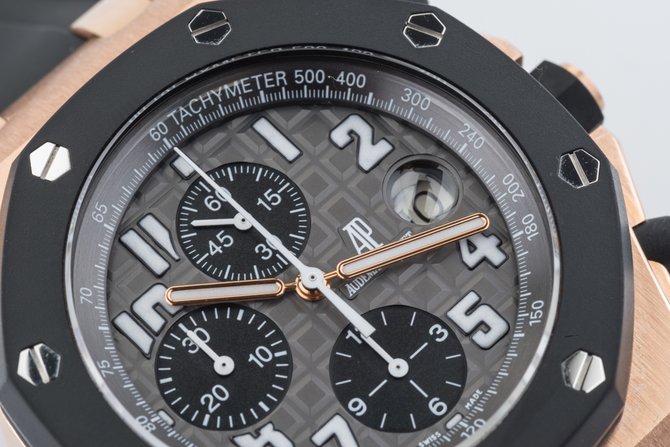 Audemars Piguet 25940ok.oo.d002ca.01 USED Royal Oak Offshore Rose Gold Rubberclad - фото 2