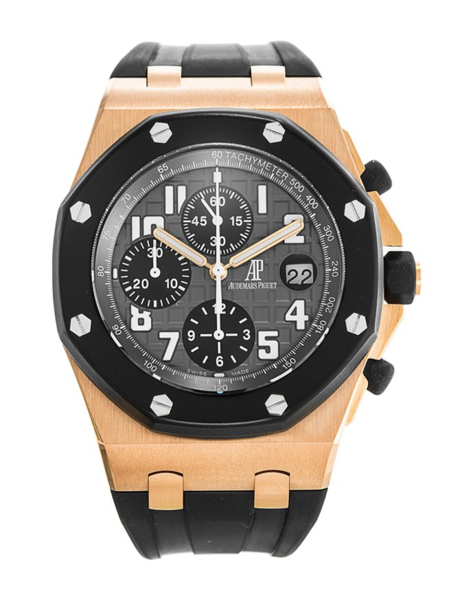 Audemars Piguet 25940ok.oo.d002ca.01 USED Royal Oak Offshore Rose Gold Rubberclad - фото 1