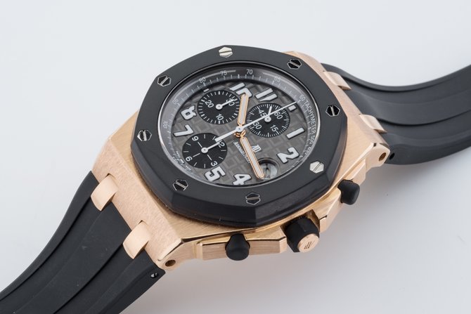 Audemars Piguet 25940ok.oo.d002ca.01 USED Royal Oak Offshore Rose Gold Rubberclad - фото 7