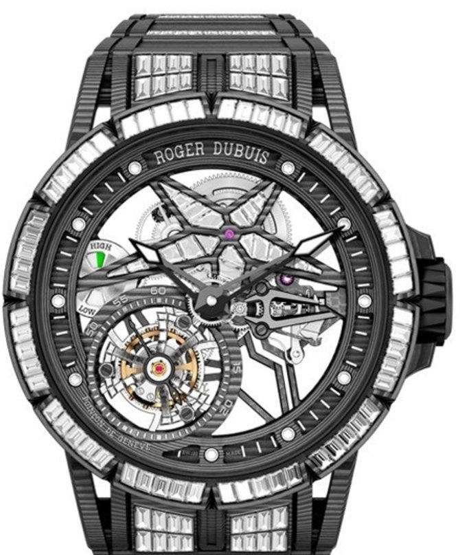 Roger Dubuis RDDBEX0675 Excalibur Spider Skeleton Flying Tourbillon