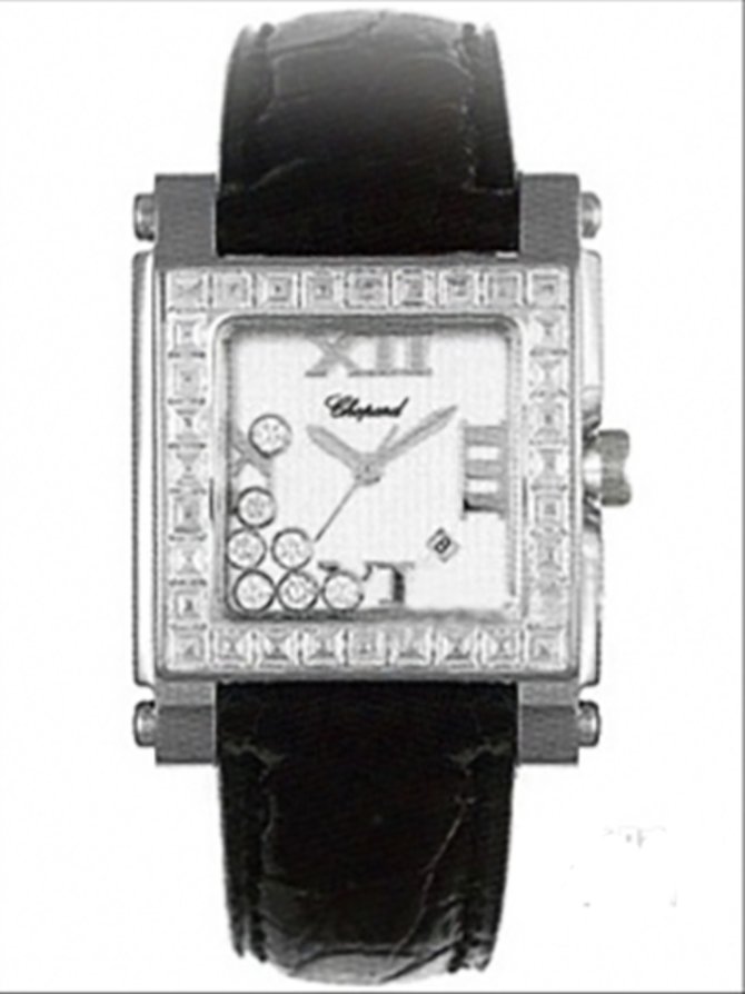 Chopard 275323-1001 Happy Sport Quartz Square New Generation