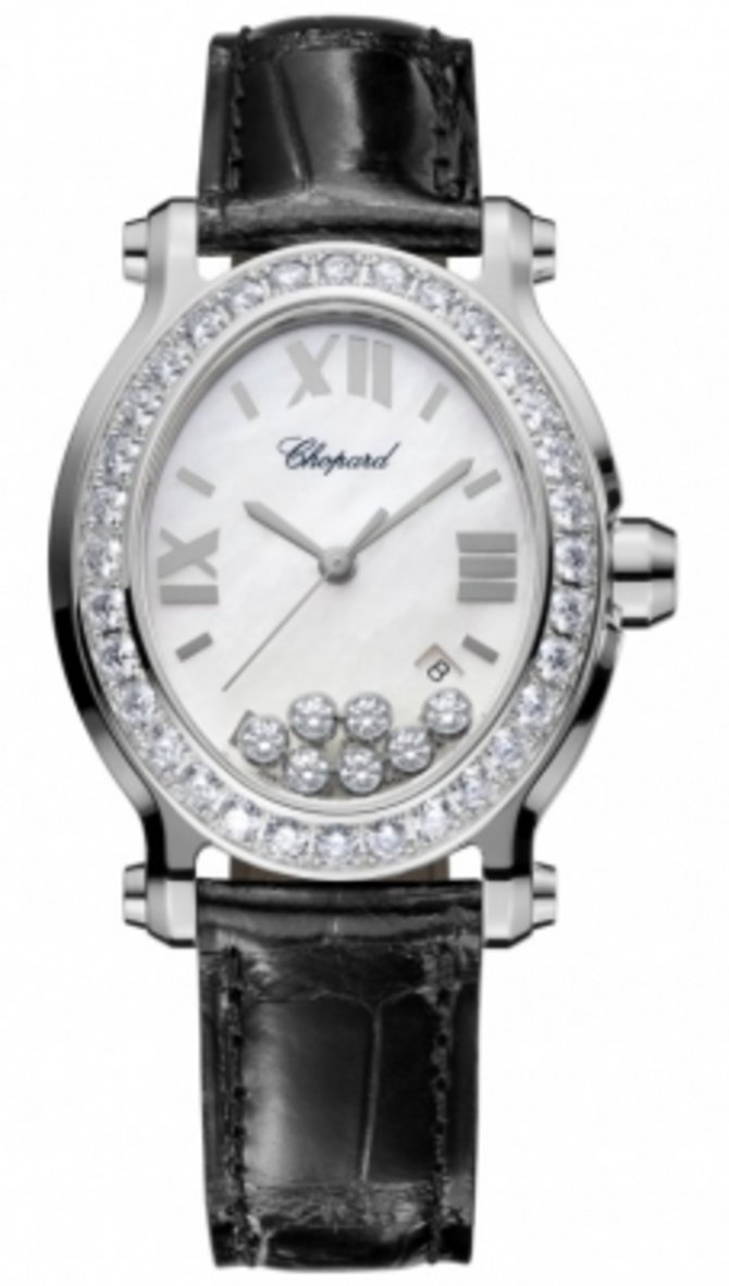 Chopard 278546-3002 Happy Sport Oval Quartz Ladies Watch