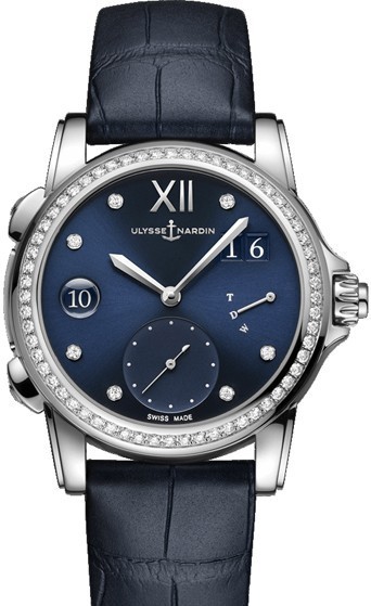 3243-222B/393 Ulysse Nardin Classic  Executive Dual Time Lady
