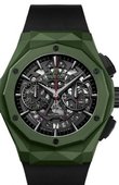 Hublot Classic Fusion 525.GX.0179.RX.ORL18 Aerofusion Chronograph Orlinski Mexico Green Ceramic 