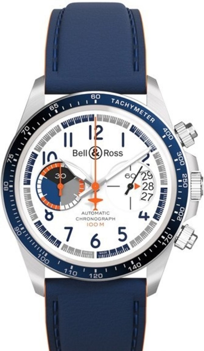 Bell & Ross BRV294-BB-ST/SCA Aviation Racing Bird Chronograph