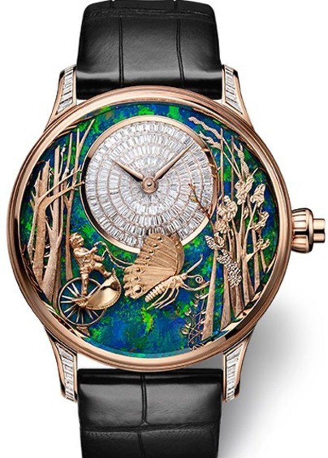 Jaquet Droz J032533272 Les Ateliers D'Art Loving Butterfly Automaton