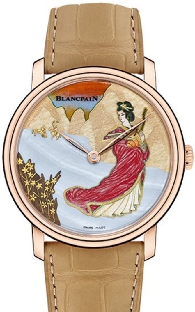 Blancpain Wang Zhaojun Villeret Metiers d'Art Shakudo