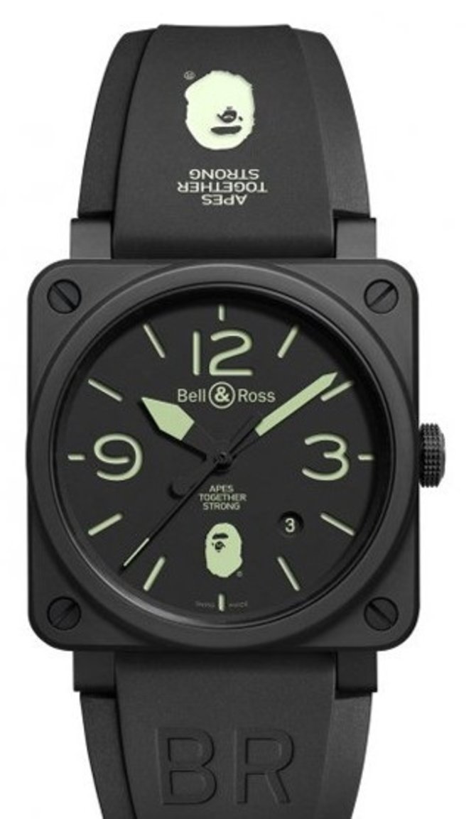 Bell & Ross BR0392-BAPE-25-CE Aviation 25th Anniversary 