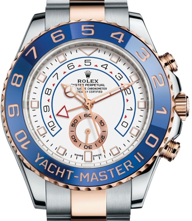 Rolex 116681 Yacht Master II Regatta Chronograph Everose Rolesor - фото 2