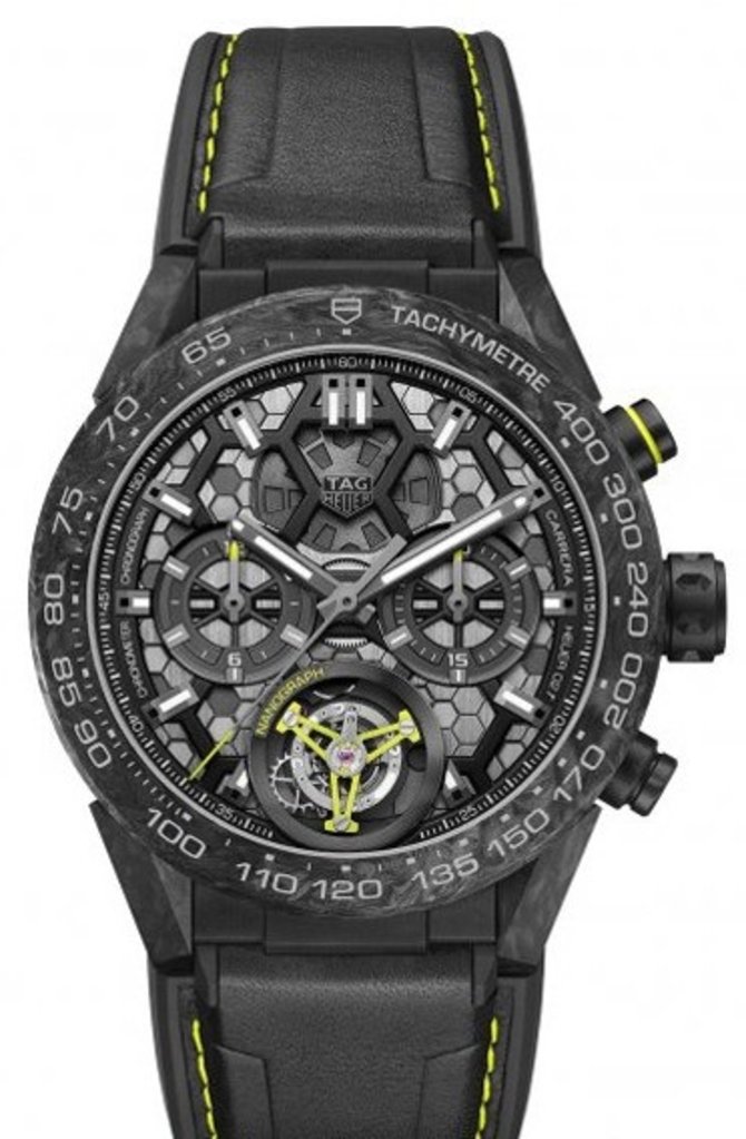 Tag Heuer CAR5A8K.FT6172 Carrera 02T Tourbillon Nanograph