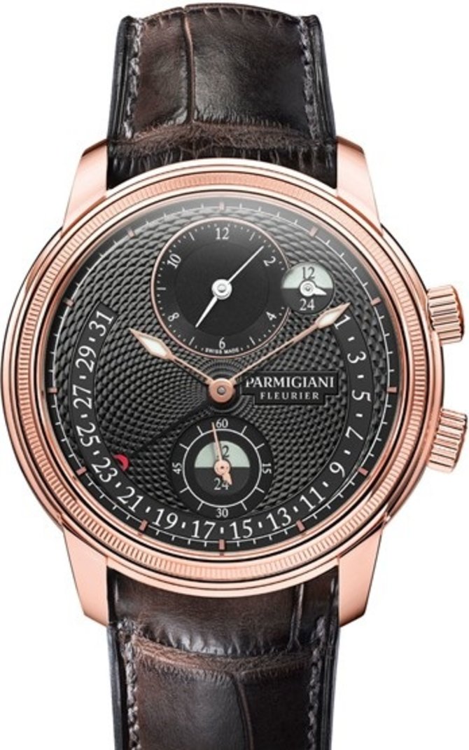 Parmigiani Fleurier PFC493-1000200-HA1242 Torik Hemispheres Retrograde 