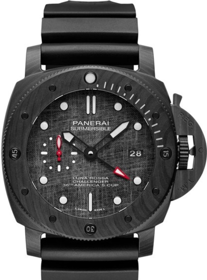 Officine Panerai PAM 01039 Luminor Luna Rossa Challenger Submersible Carbotech