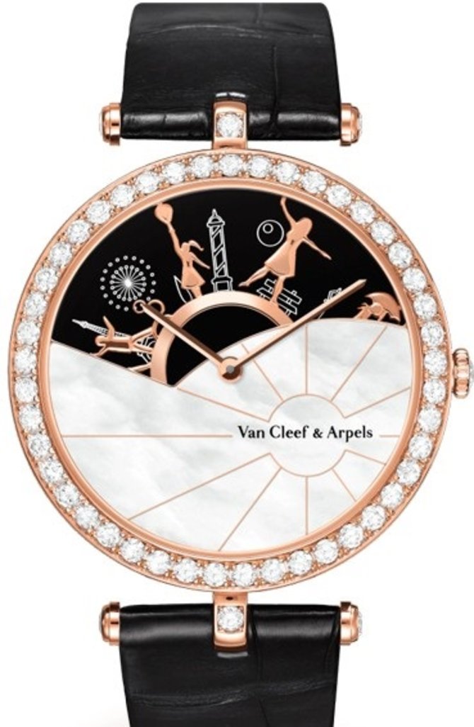 Van Cleef & Arpels VCARO3ZA00 Poetic Complications Lady Arpels a Day in Paris