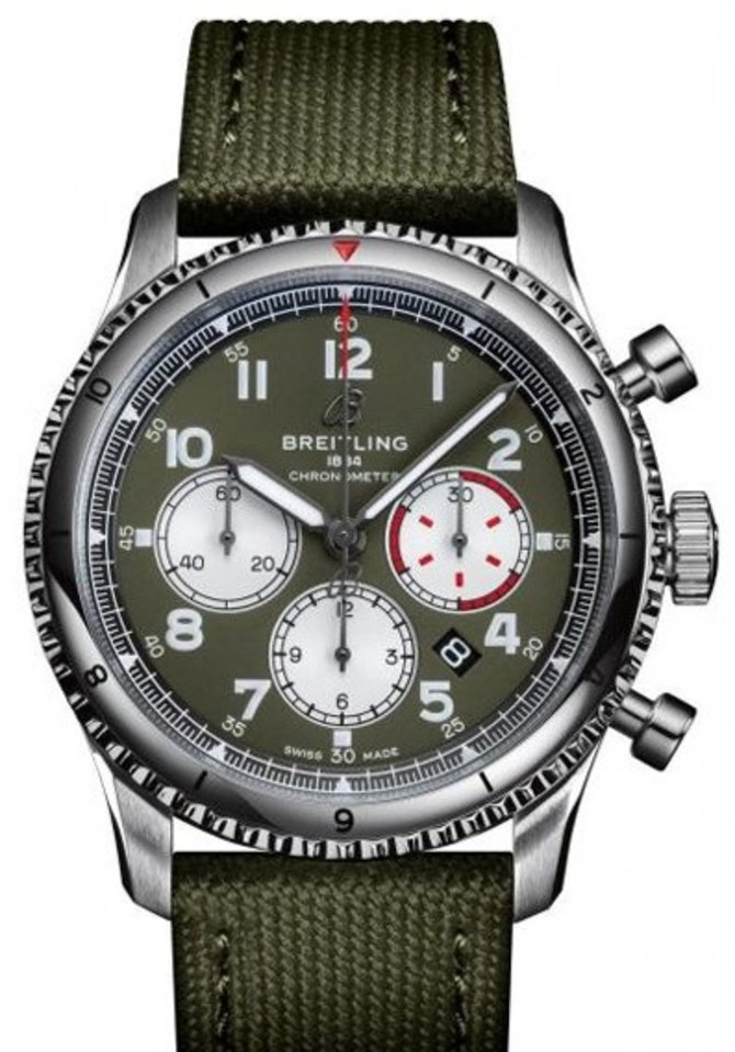 Breitling AB0119 Navitimer Aviator 8 B01 Chronograph 43 Curtiss Warhawk