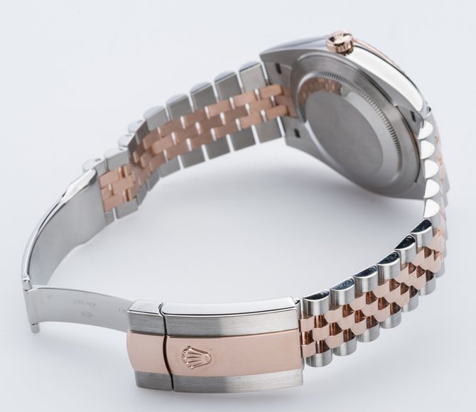 Rolex 126331 Chocolate set with diamonds Jubilee Datejust 41mm - фото 8