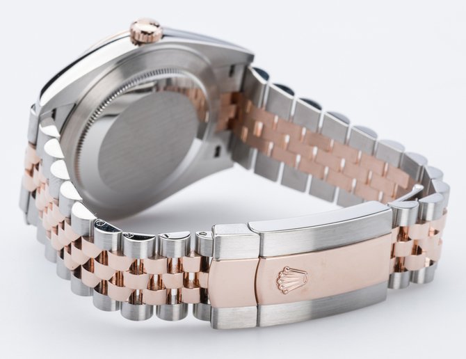 Rolex 126331 Chocolate set with diamonds Jubilee Datejust 41mm - фото 16