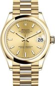 Rolex Datejust 278248-0040 31 mm Yellow Gold