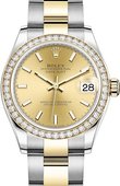Rolex Datejust 278383rbr-0013 31 mm Steel and Yellow Gold