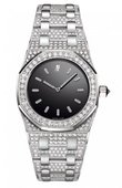 Audemars Piguet Часы Audemars Piguet Royal Oak 77220BC.ZZ.0789BC.01 Tuxedo Lady Harrods