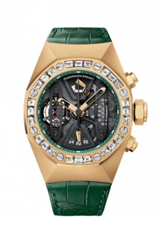 Audemars Piguet 26224BA.ZZ.D400CR.01 Royal Oak Offshore Tourbillon Chronograph Yellow Gold The Hour Glass
