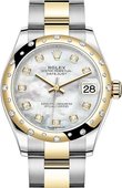 Rolex Datejust 278343rbr-0027 31mm Steel and Yellow Gold