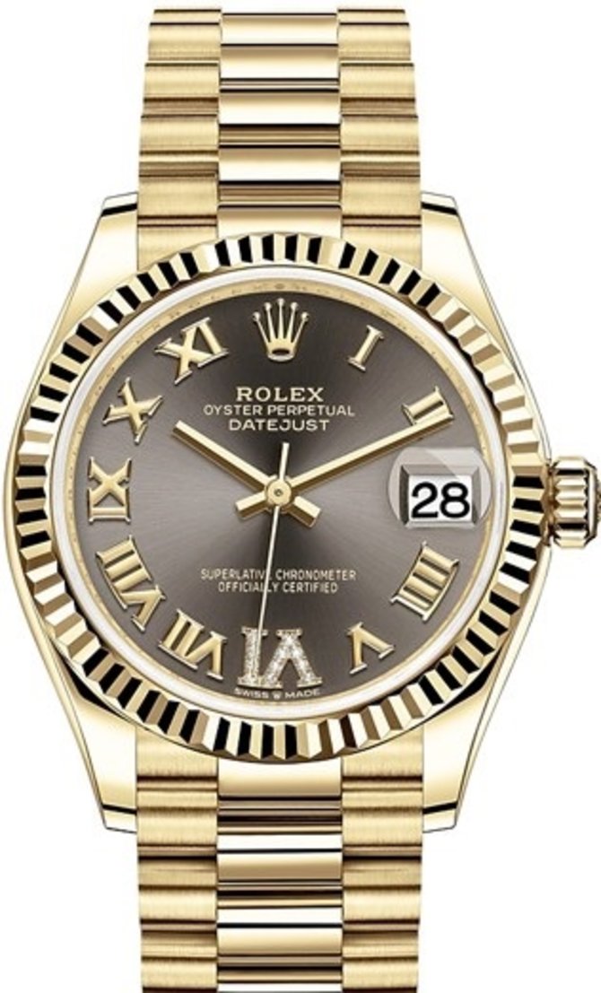 Rolex 278278-0032 Datejust 31 mm Yellow Gold